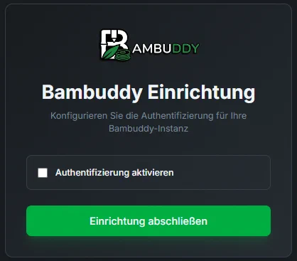 Bambuddy – Installation – Craft my Cloud (EN)